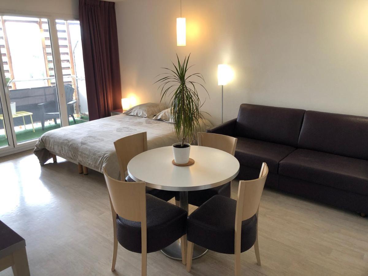 Appart Lourdes 100 M Gare - 4 Places Avec Balcon 10Mn Sanctuaire Buitenkant foto